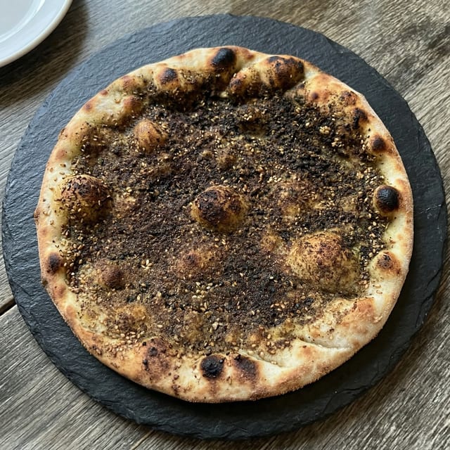 Zaatar Bread.