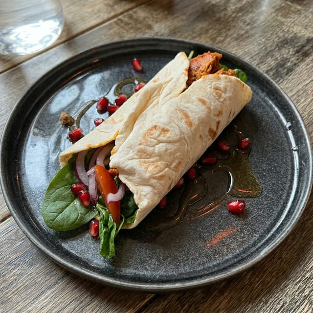 Chicken Gyro Sandwich.