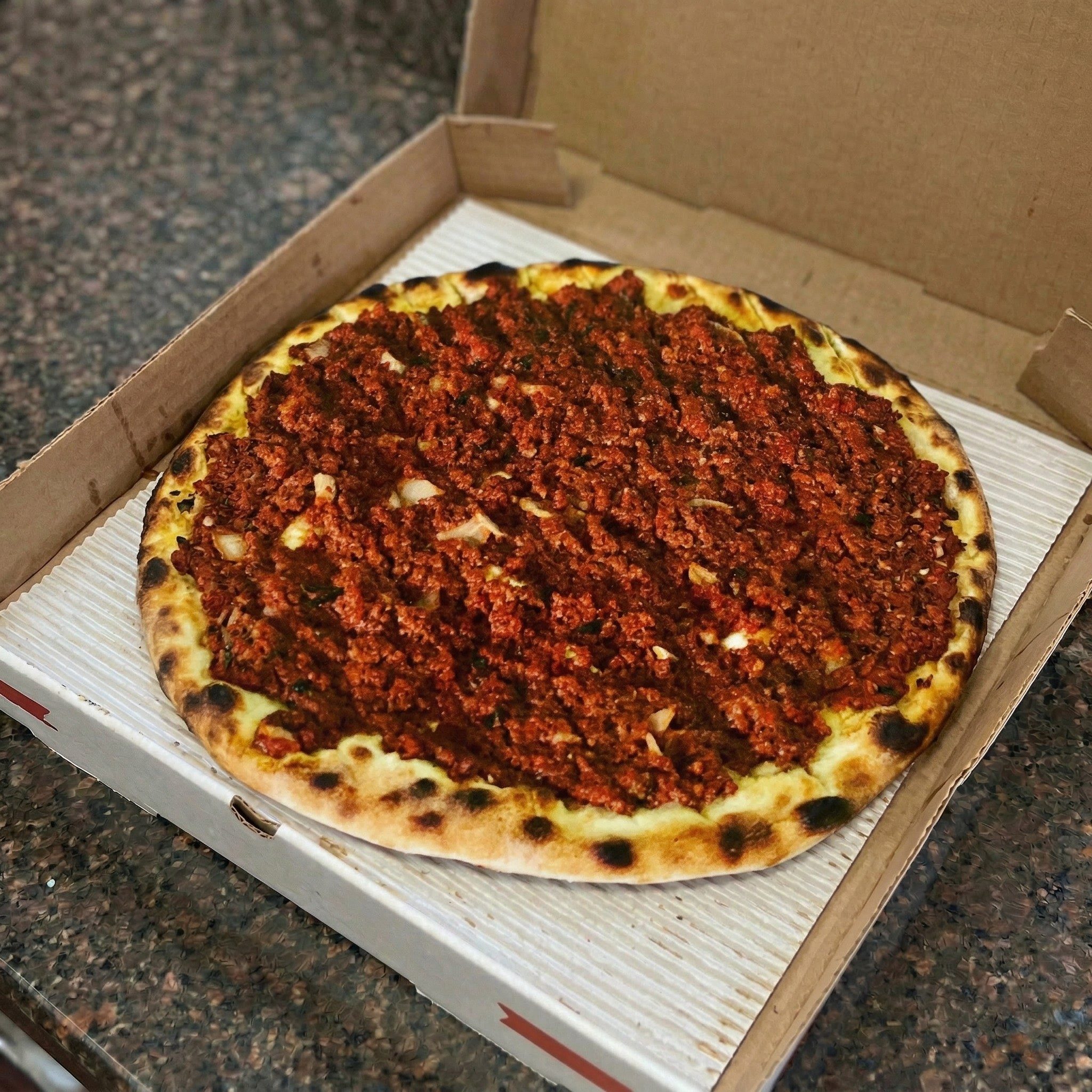 Lahmajin Pizza.