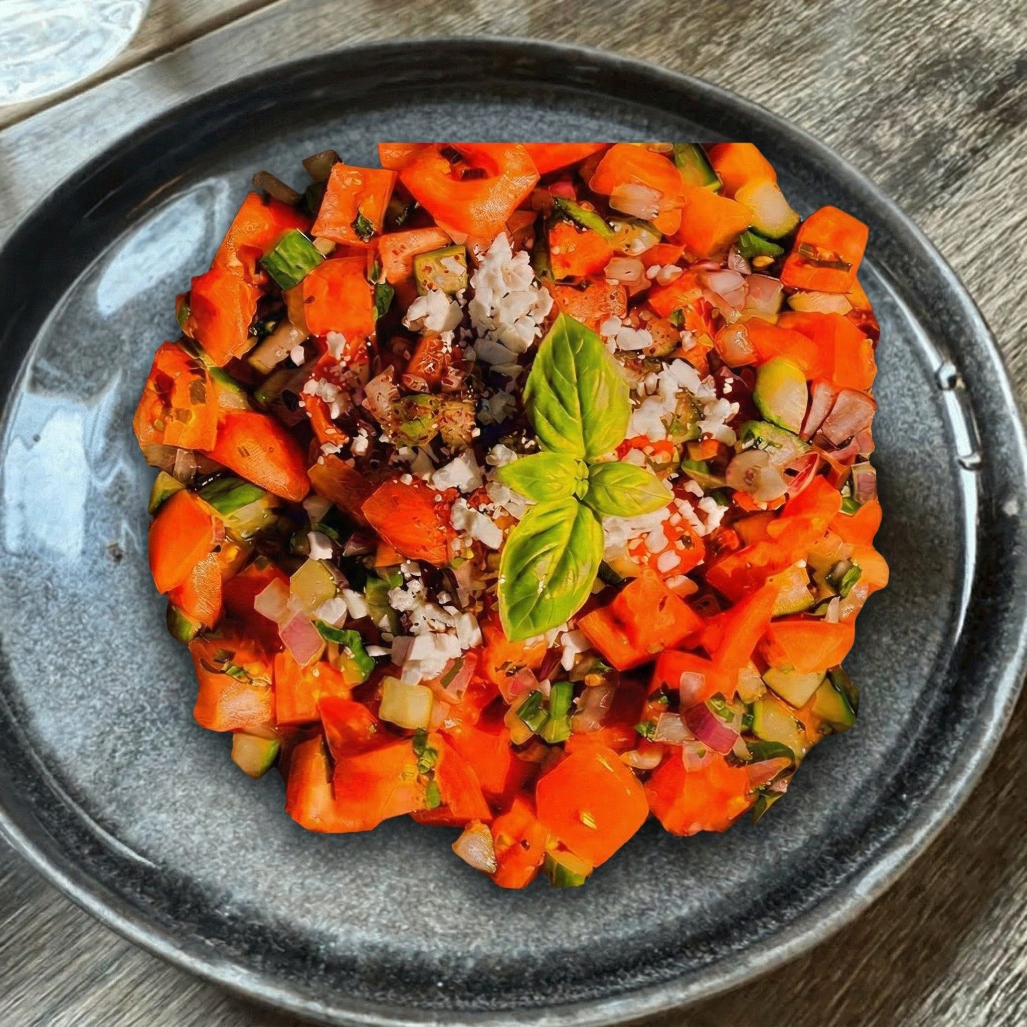 Black Iris Salad.